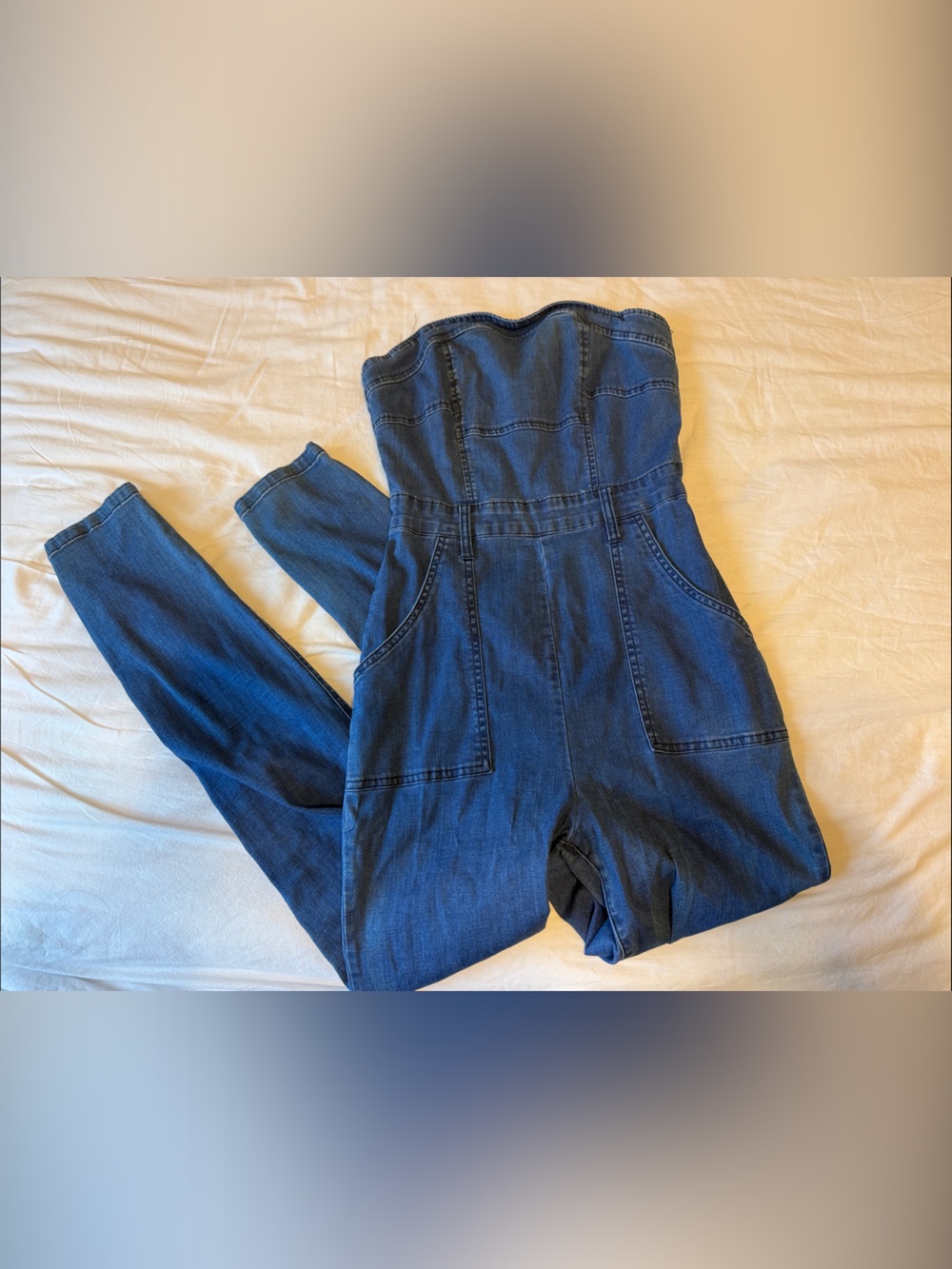 Women’s Dark Blue Stretch Denim Jeans